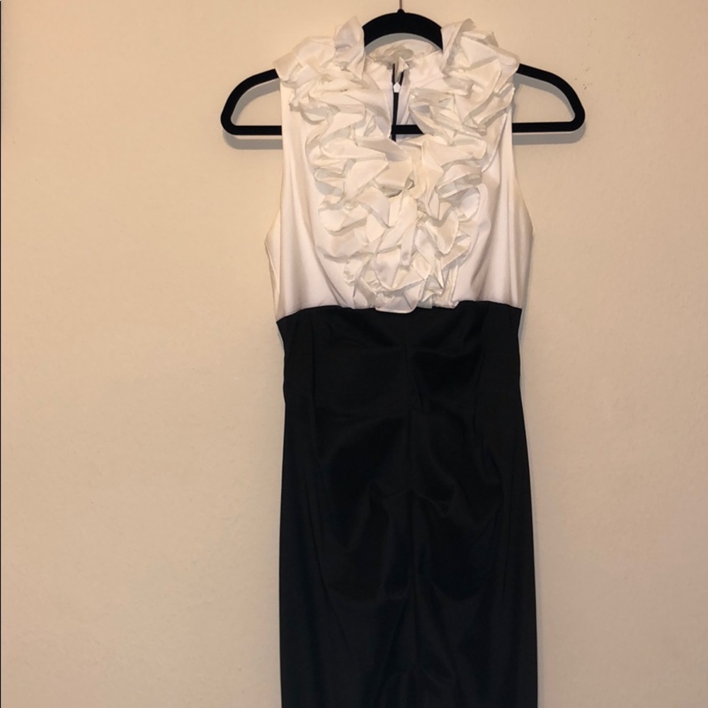 Floor length mermaid dress